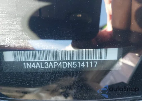 2013 Nissan Altima 2.5 Sv from USA, damaged, VIN 1N4AL3AP4DN514117